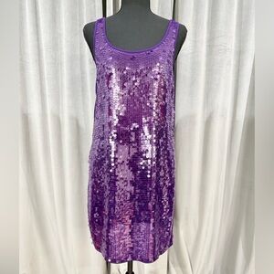 DKNYC Vibrant Purple Dress